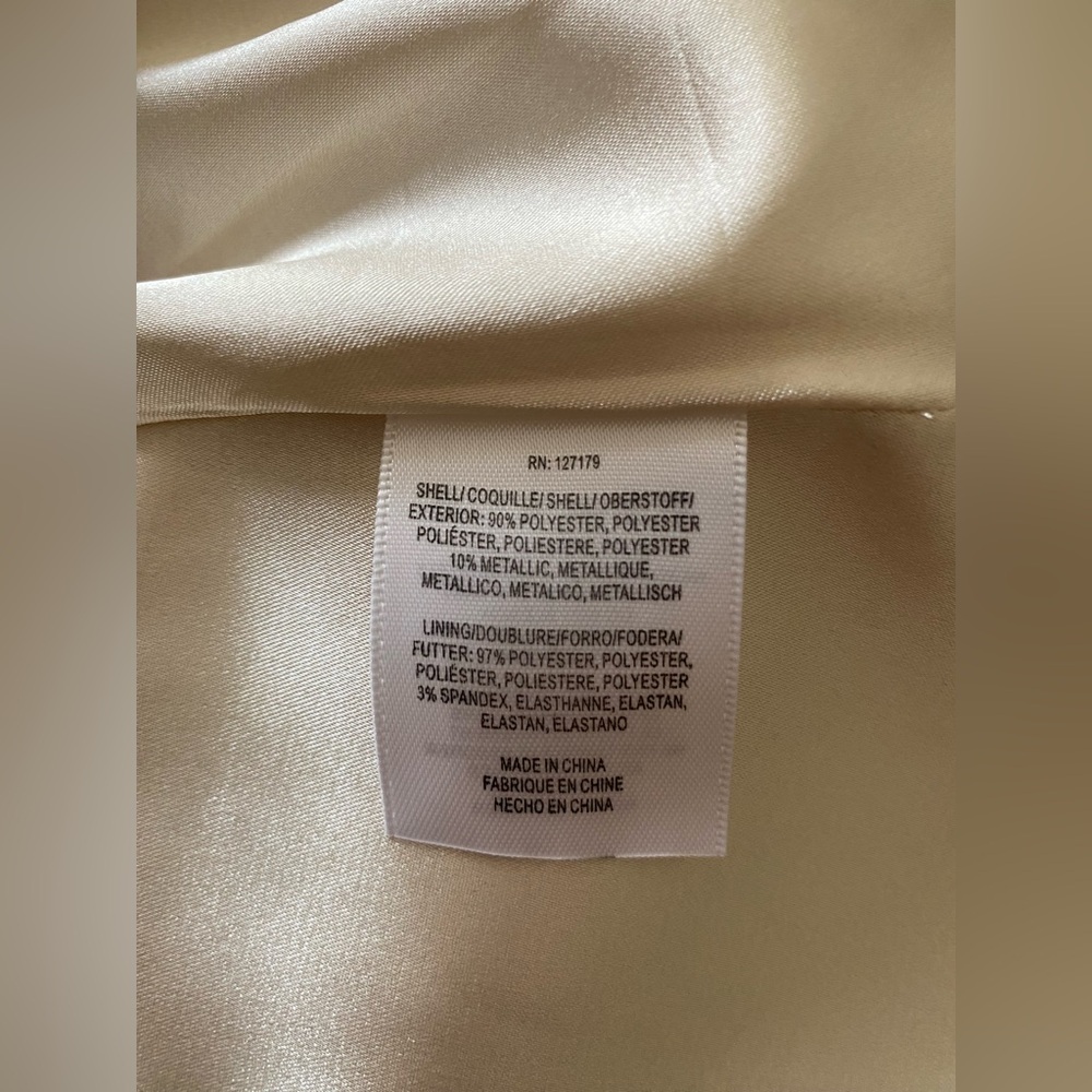NWT BHLDN x JENNY YOO •RARE• Carmen Shimmer Maxi Dress Size 6 - Picture 16 of 16